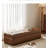 Luxury Rectangular Solid Wood Storage Ottoman-1474033193