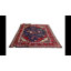 Tapis fin bleu marine Evania