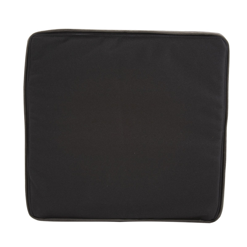 Repose-pieds Arredondo, Acrylique Sunbrella® - Gris anthracite marin