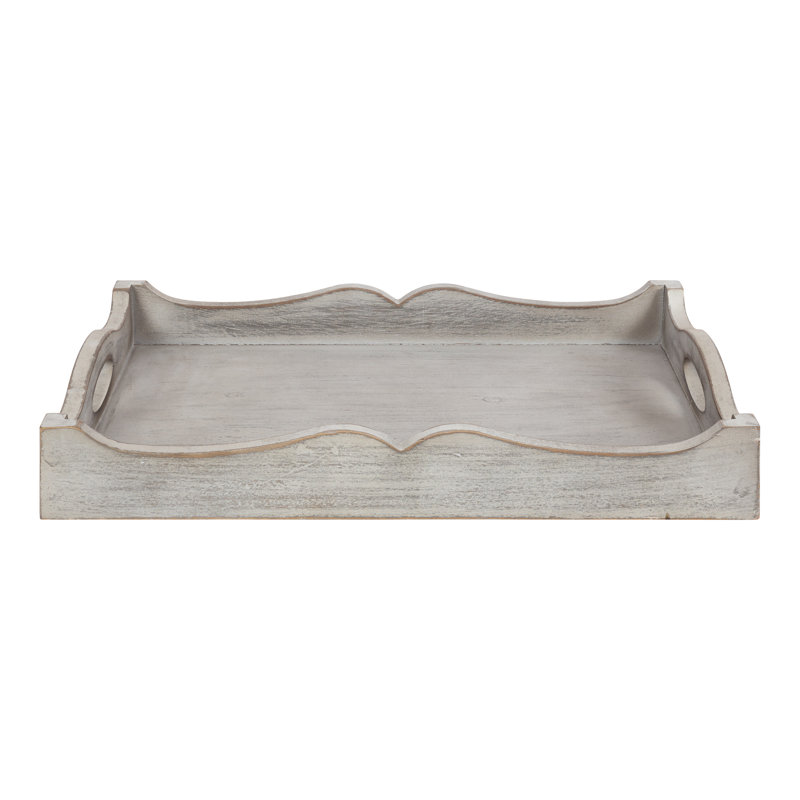 Alimzhan Tray, Gray, 12" x 17"