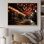 Japon Art Paper Lantern Glow II - Japanese Wall Art Living Room