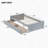 Twin Size Bed with 2 Drawers-1543296176