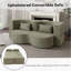 Boneless 2-In-1 Foldable Sofa Bed, 75 Inch Convertible Compressed Sleeper With Memory Foam And Faux Fur Upholstery, Includes 2 Pillows For Comfort-1999645530