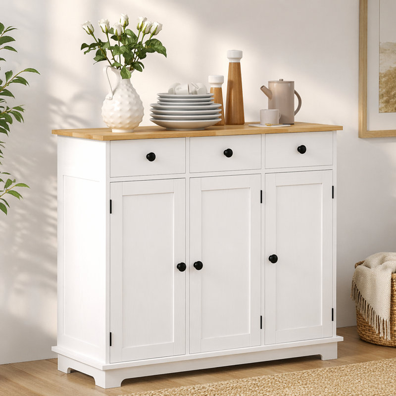 40" Modern Kitchen Storage Cabinet