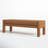 Ivy Faux Leather Upholstered Bench