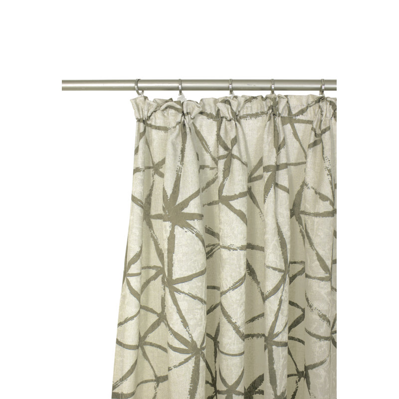 Lovitz Pinch Pleat Room Darkening Single Curtain, Beige, 135cm Width x 180cm Drop