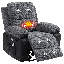 Aayansh Upholstered Recliner Heated Massage Chair-1035941704-1065494957