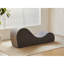 Chaise longue Solace en gris - noyau en mousse ferme pour le confort, housse amovible lavable à la machine, peu encombrante, lavable et compacte-1370578666