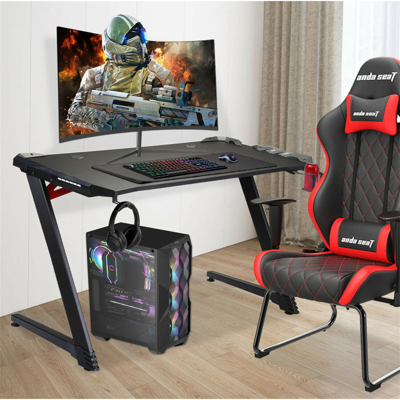 Ewyn Metal Base Computer Desk