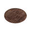 Ava Handmade Viscose Silky Solid Soft Dark Brown Rug-60827350