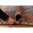 Pre-1900 Vegetable Dye    Area Rug 8x8