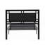 Structure de lit simple en métal - Aucun sommier requis, robuste et amp; Durable