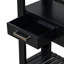 Canapé console 62,2 po avec 4 tiroirs et 2 tablettes-794299103