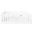 Lit simple en bois massif, lit sur pied, profil bas, sans sommier, structure à haute sécurité, bois blanc et durable, conception à profil bas, clôture, stabilité-130149946-130149944
