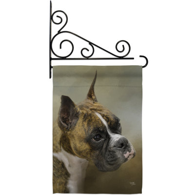 Double Sided 18.5'' H x 13'' W Polyester Animal Flag Set