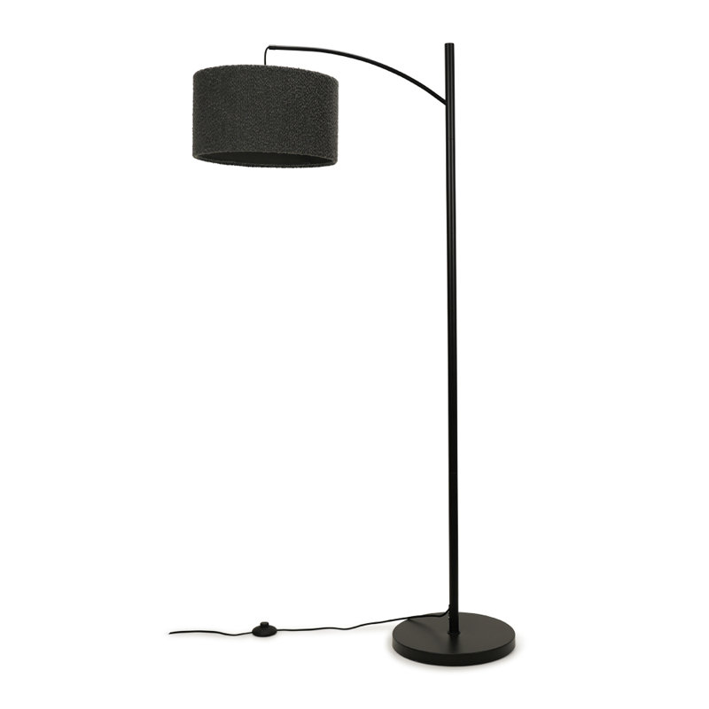 157.5cm Floor Lamp, Charcoal