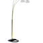 84" Tall Metal Floor Lamp