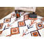 Tapis ivoire / brun Rhinegeist-683057623