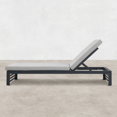 Largo Pawni Teak Outdoor Chaise Lounge