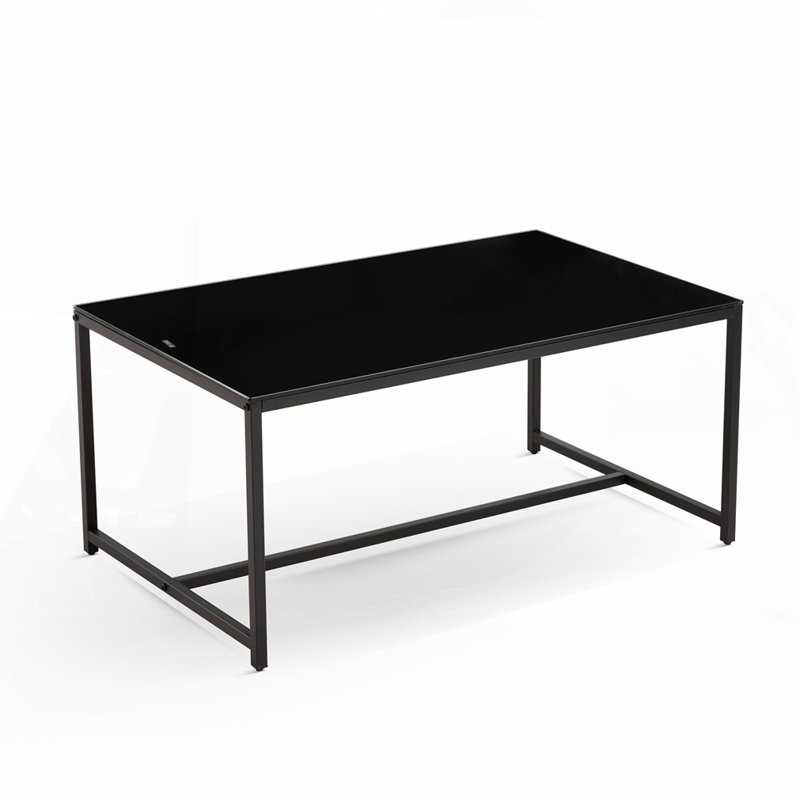 Black Glass Coffeetable