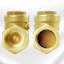 Clapet anti-retour 1 1/4 "à clapet anti-retour en laiton, anti-retour, pour pompe de puisard et compresseur d'air 15982 1 1/4" One