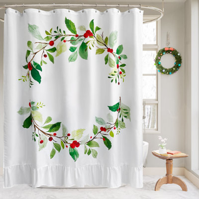 Rideau de douche Christmas