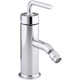 Purist® Horizontal Swivel Spray Aerator Bidet Faucet with Straight Lever Handle
