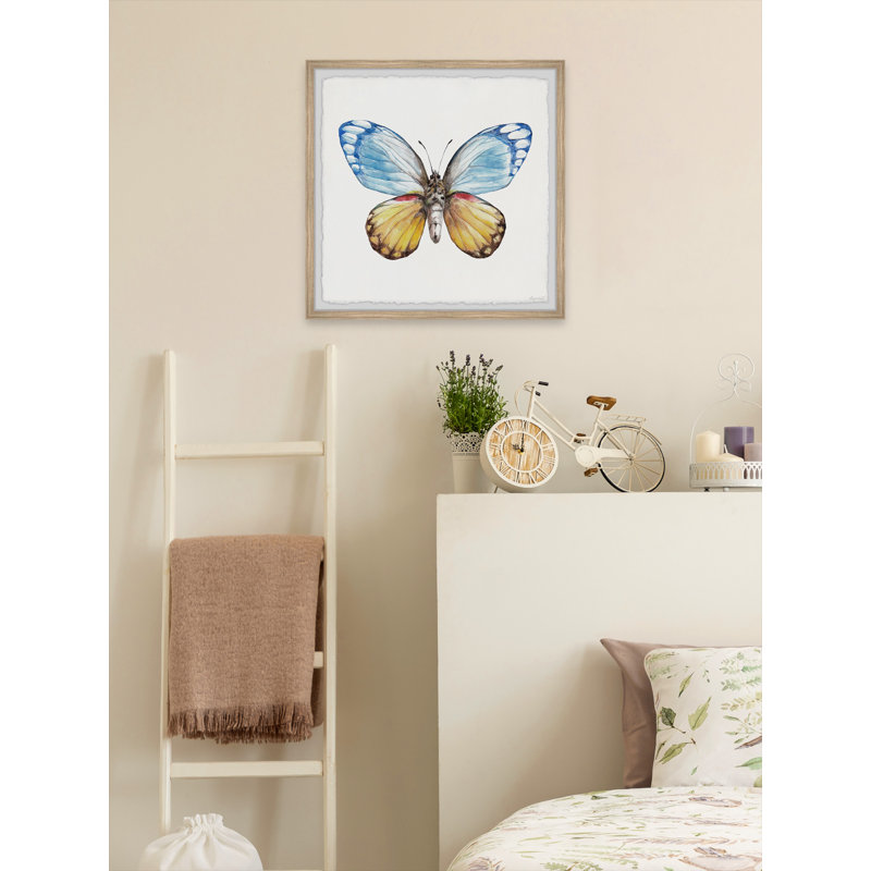 Butterfly Wings - Single Picture Frame Painting, 81cm H x 81cm W x 3.81cm D