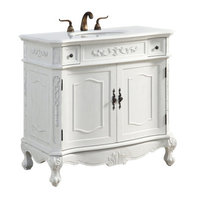 Ensemble de meuble-lavabo simple Lunette