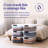 Homz Plastic Storage Tub & Tote