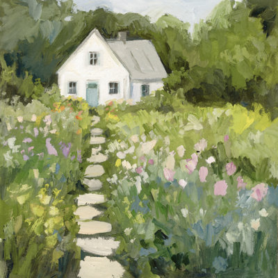 The House She Dreamt Of II by Victoria Barnes - Wrapped Canvas Print