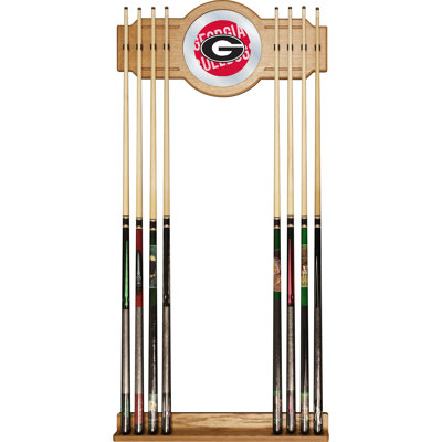 NCAA Trademark Global Wood Pool Cue Rack