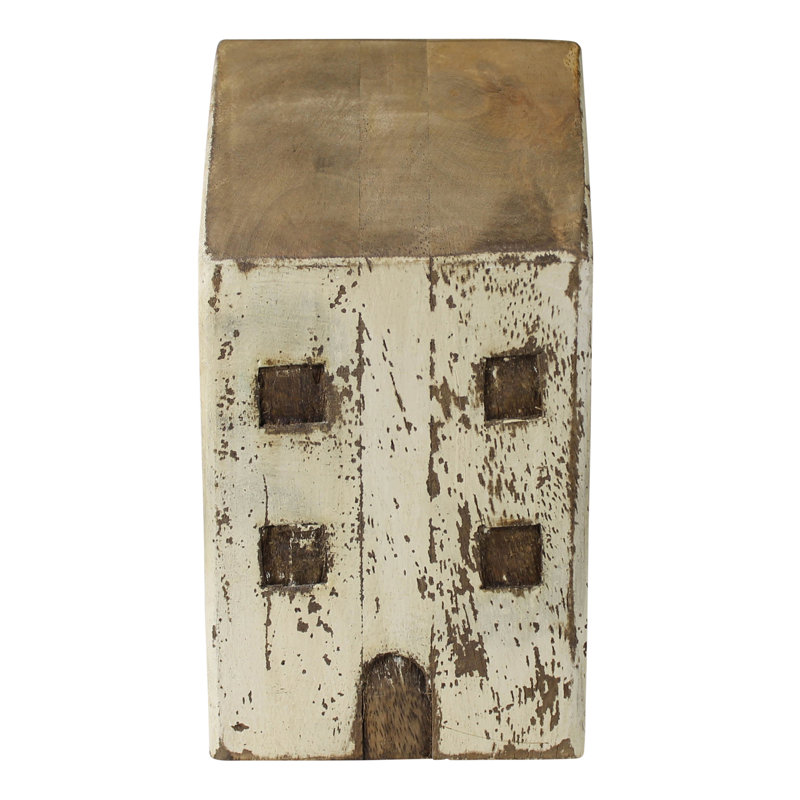 Ensemble de sculpture en bois, H 9,5 po x l 4 po x P 4 po