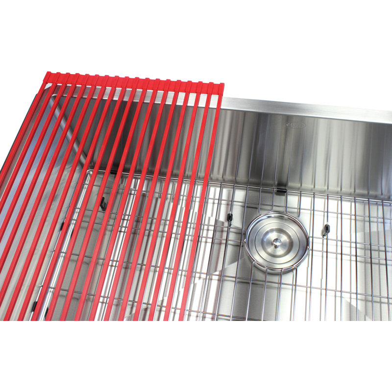 CozyBlock 36'' L Single Bowl Stainless Steel Kitchen Sink