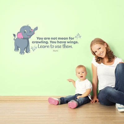 Text & Numbers Wall Decal