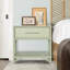 Olivia Collection 1 - Drawer Rattan Nightstand-1967643054