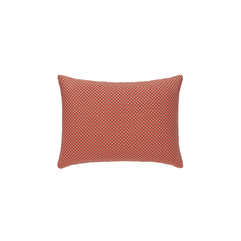 Outdoor Living Pillow Cover, Red, Rectangle 14"H x 20"W, Polyester