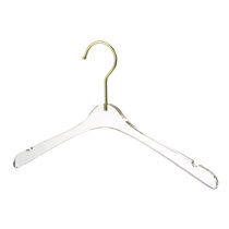 Rebrilliant Destainy Acrylic Clear Nursery, Non-Slip Kids Hangers, Standard  Hanger For Suit/ Coat/ Dress