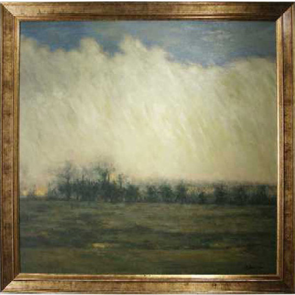 Changement de temps - peinture encadrée
