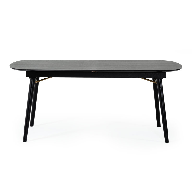 Wollara Extendable Metal Base Dining Table