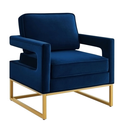 Modern Upholstered Accent Chair Leisure Chair Arm Chair
