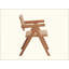 Rattan Arm Chair Set, Stylish And Comfortable For Outdoor Dining And Entertaining, Space-Saving Design