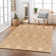 Klara Boho Jute-Look Beige Area Rug