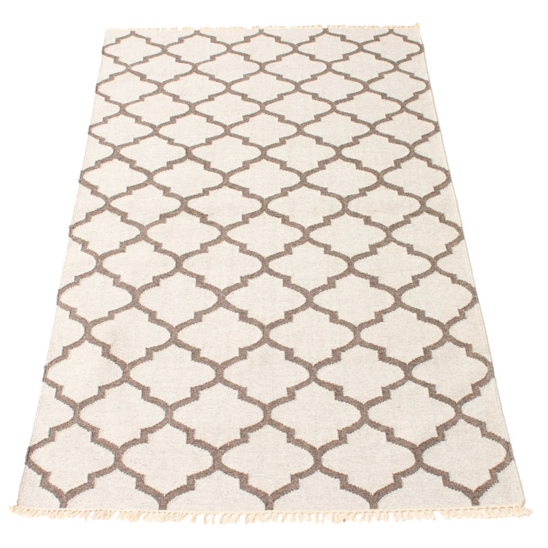 Wool Geometric Indoor Rug