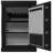 Three - Lock Safe With Live Fingerprint Recognition, Emergency Key, And 5Mm Cold Rolled Steel Door, 24.416.514.9, Black For Home Office Mechanical Seamless One Piece Body, Color
