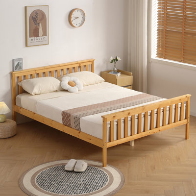 Shane Solid Wood Bed