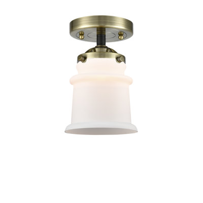 Plafonnier semi-encastré 1 lumière 5,25 po Alexandira