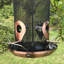 Fiqueroa Metal Hanging Tube Bird Feeder