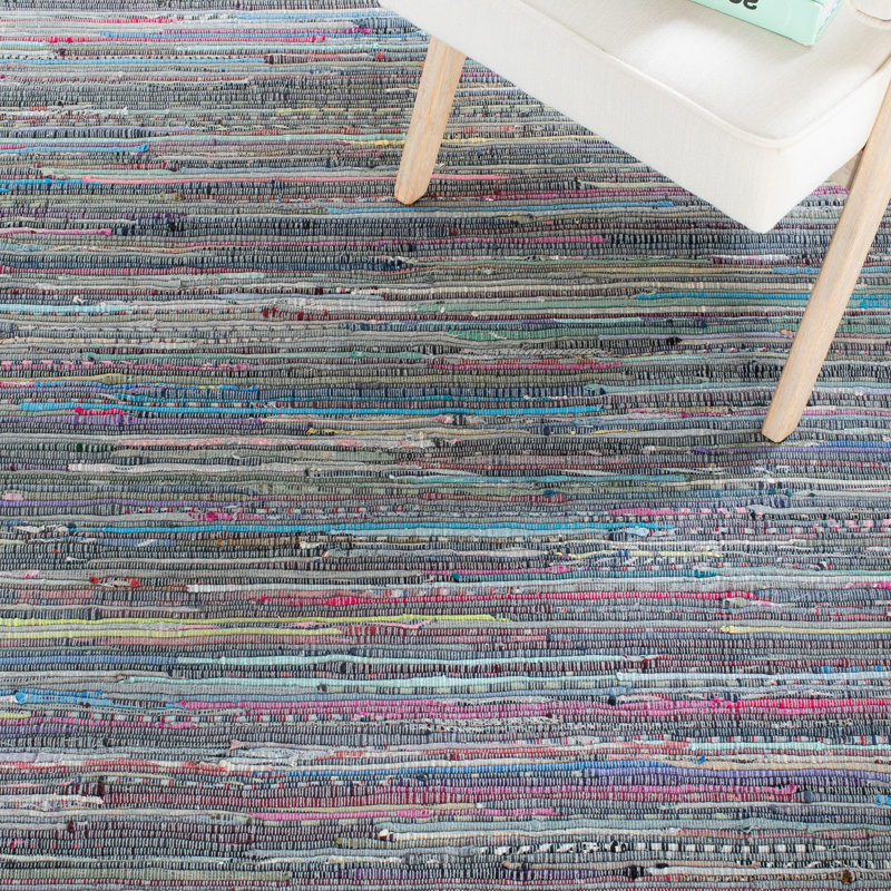 Burgos Rug Hand Woven Cotton Rug, Runner 2'3" x 10'