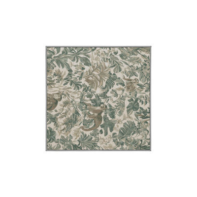 Tapis gris lavable à la machine